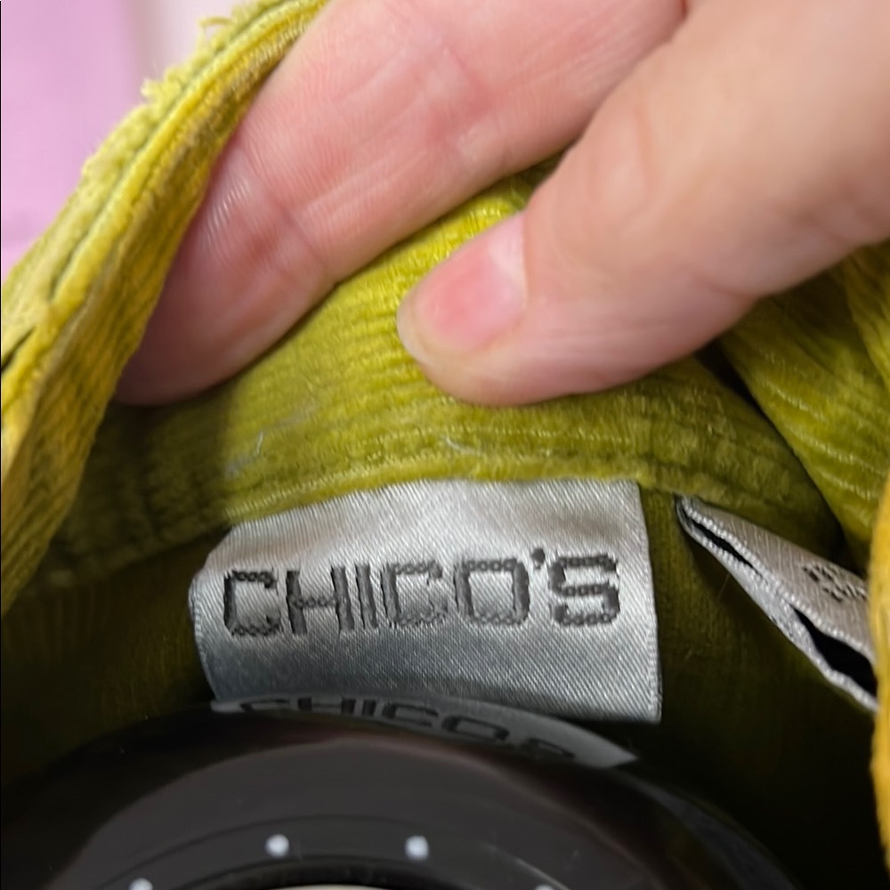 Chico's Vibrant Green Utility Jacket - Picture 2 of 12